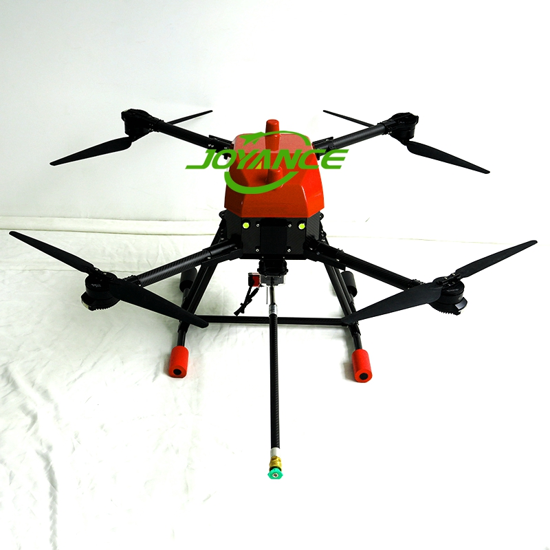 Dron de limpieza robusto y estable con sistema de doble tanque para agua y solución de limpieza