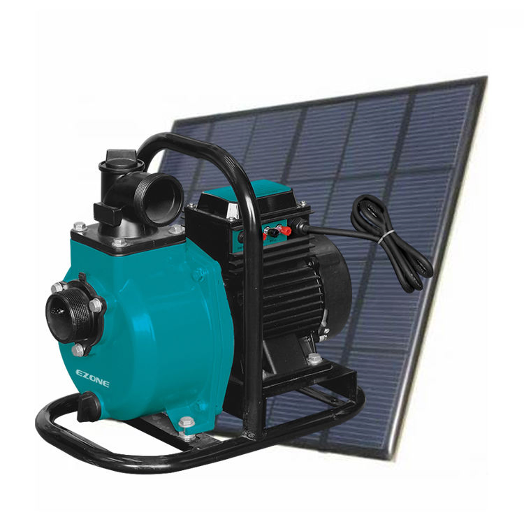 Sistema de bomba de agua de energía solar DC Ezone para riego agrícola