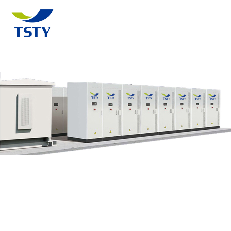Sistema de Almacenamiento de Energía Solar Híbrido con Refrigeración Líquida Bess 323kwh Máx 5.19mwh Microred para Generador Fotovoltaico Distribuido