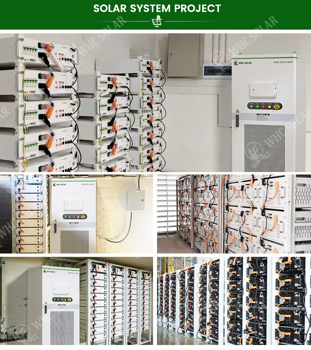 Esquema y flujo del sistema de energía solar