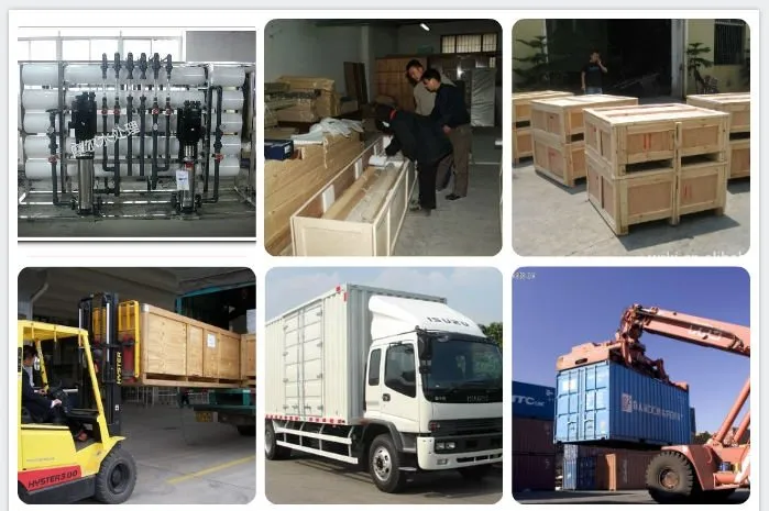 Embalaje seguro en cajas de madera para transporte internacional