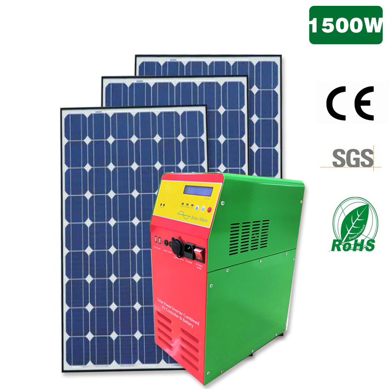 Estación de Energía Solar Portátil 2000W Sistema de Energía Solar Fuera de la Red 2kw 5kw