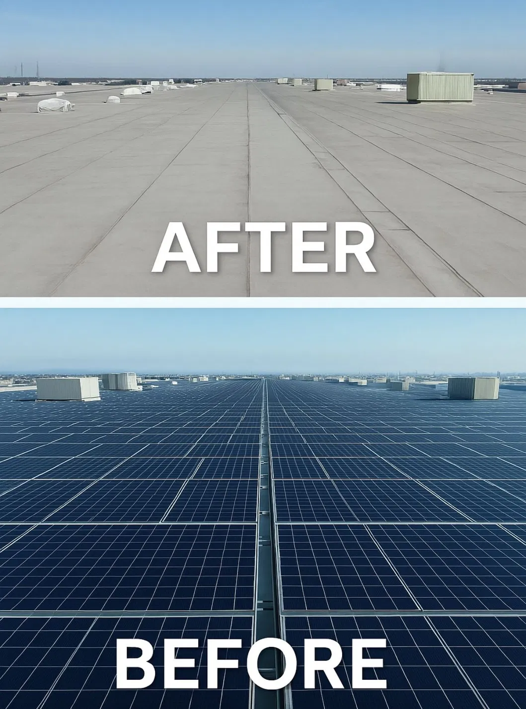 Componentes de embalaje del robot de limpieza solar