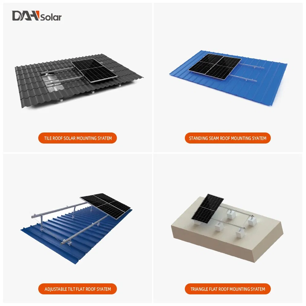 Kit residencial fuera de la red 5kw 8kw 10kw sistema de paneles solares