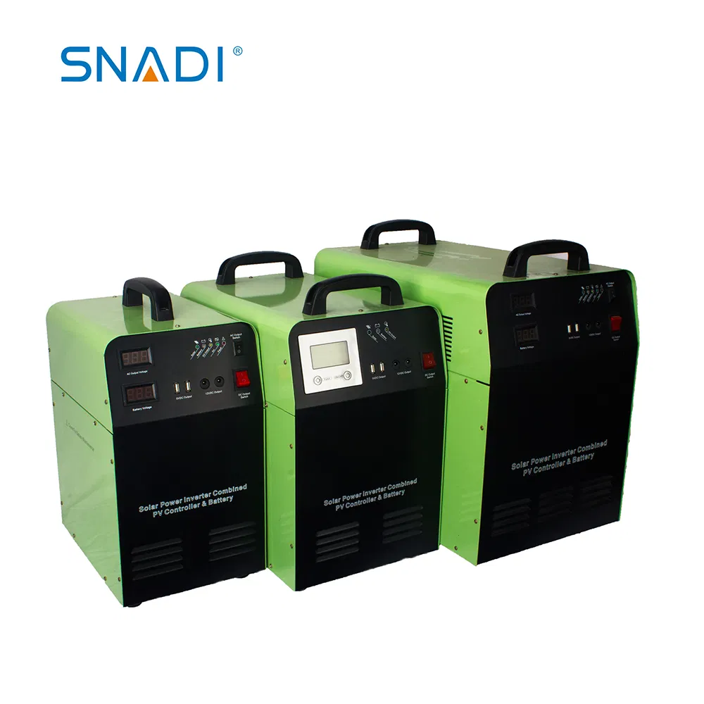 500W Sistema de Energía Solar Portátil Fuera de la Red con 100ah Batería