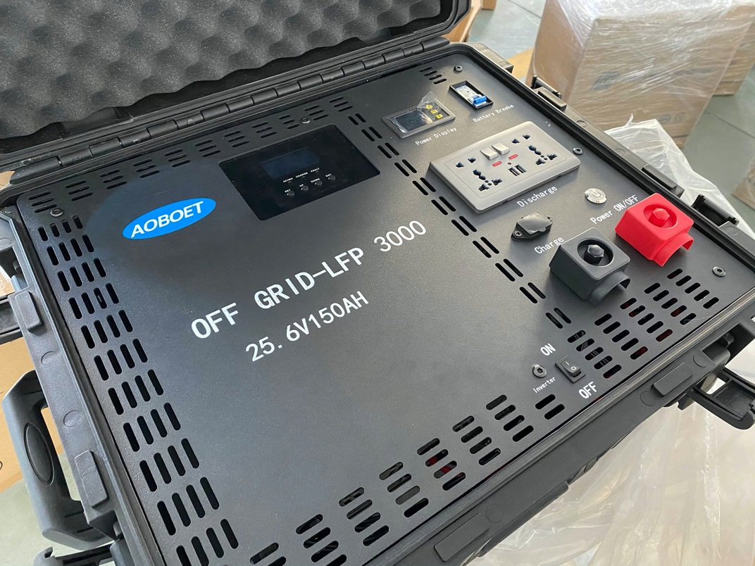 Generador portátil todo en uno fuera de la red 2500wh2000W estación de energía solar para suministro de energía del sistema solar doméstico