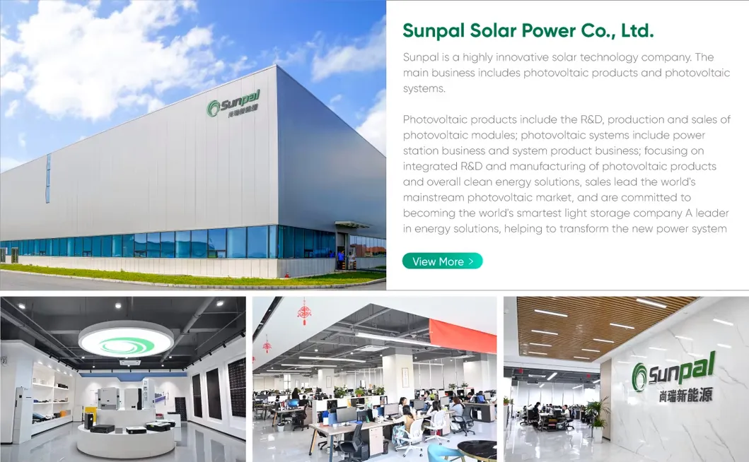 Sistema Solar Completo Off-Grid Pv 100kW 90kW 40kW 30kW Sistema de Almacenamiento de Energía Solar Industrial