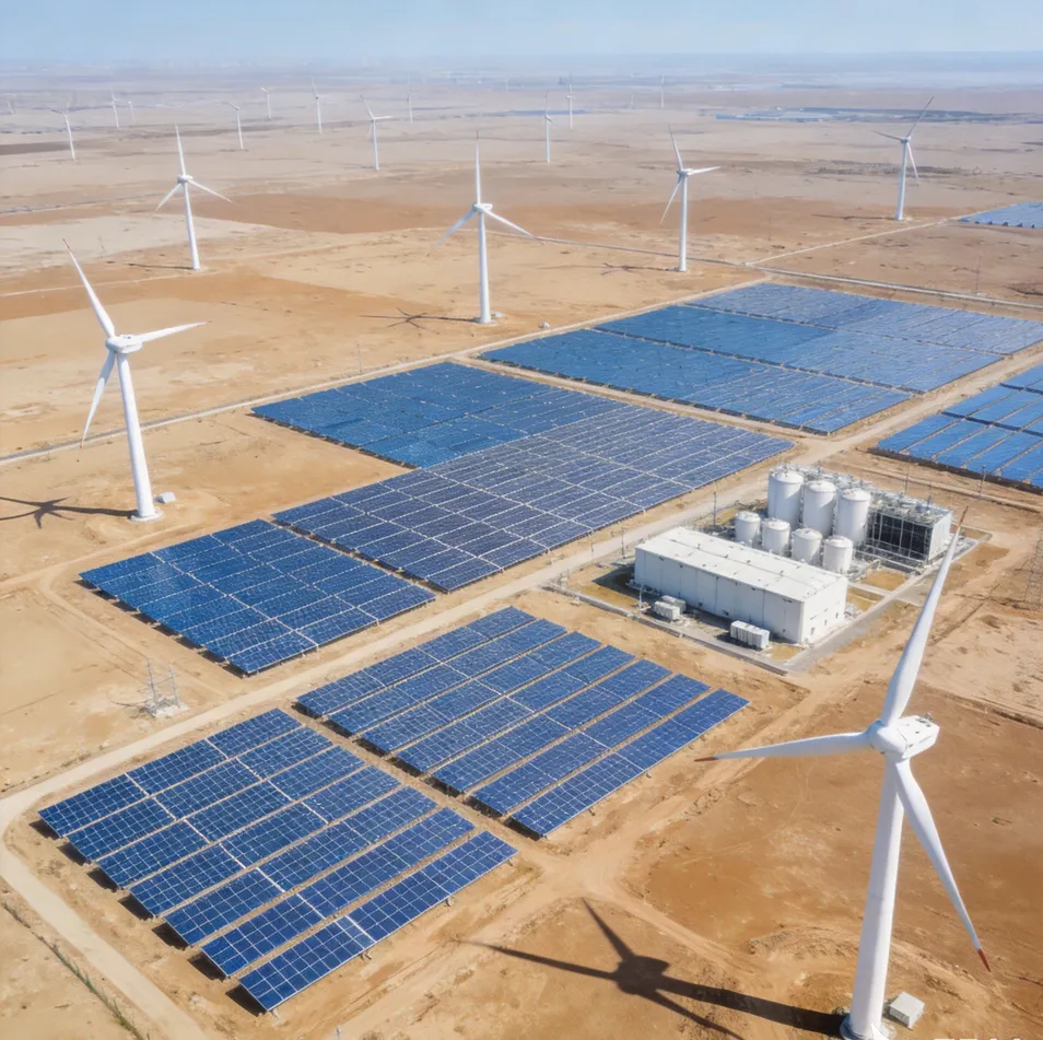 Sistema de microred de energía solar para uso industrial y comercial, sistema de suministro de energía independiente