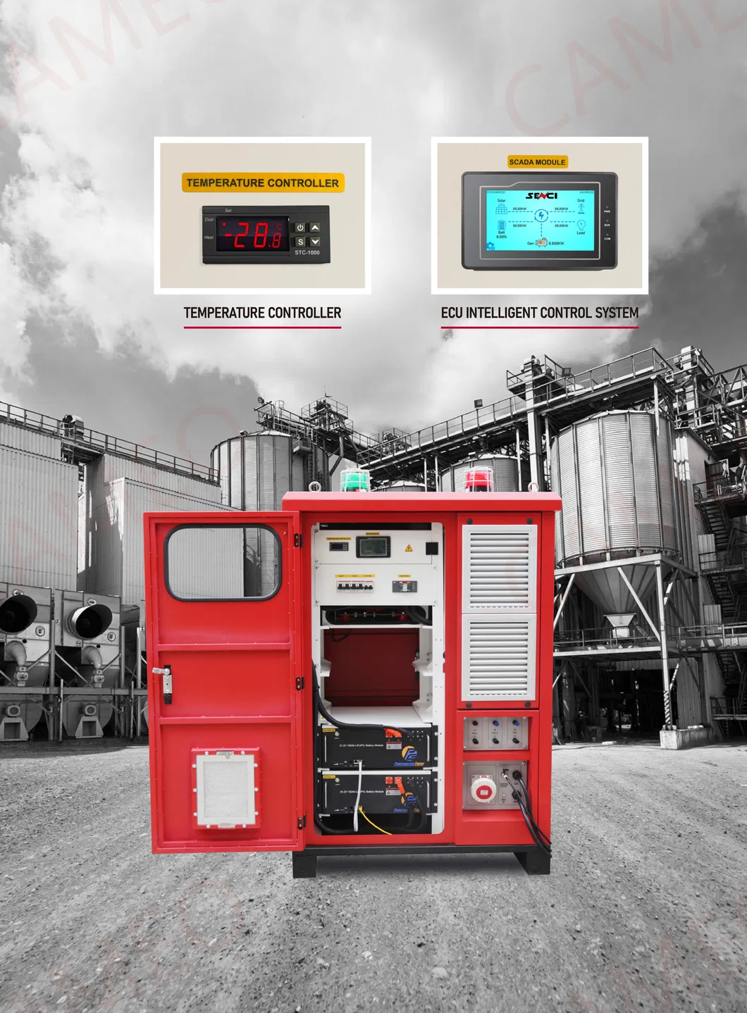 Precio de fábrica 10kwh a 20kwh Sistema de energía híbrido y solar Caja de energía Sistema de respaldo para el hogar