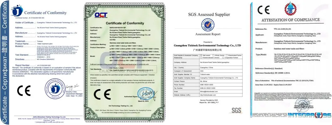 Certificaciones del producto