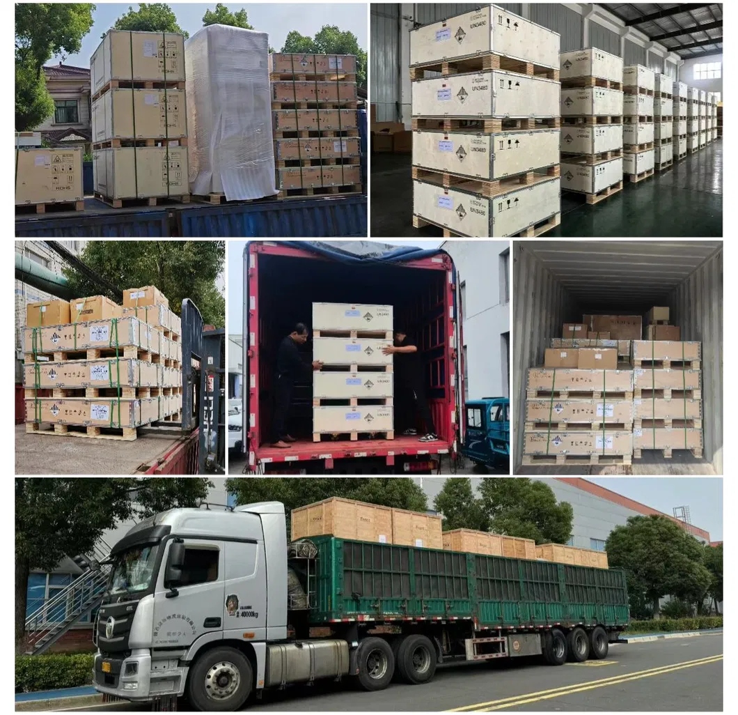 Embalaje de baterías para exportar