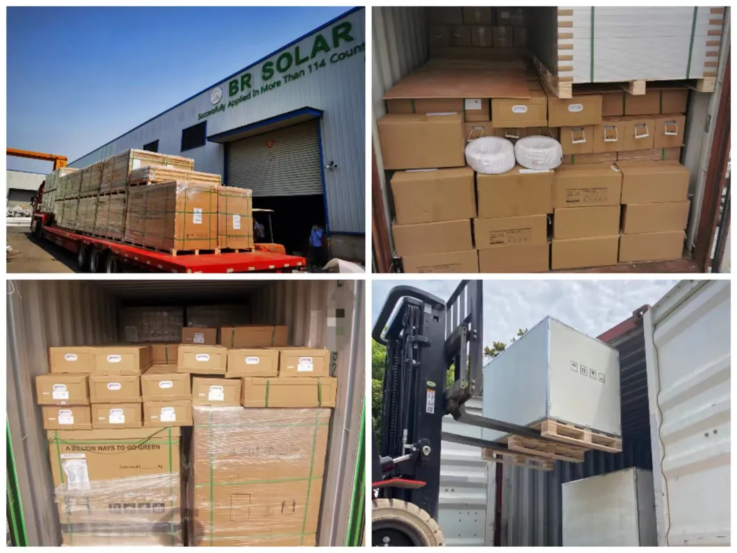 Embalaje de paneles solares para exportación