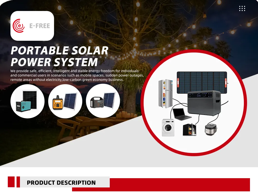 Sistema de energía solar de alta eficiencia con aislamiento a prueba de cortocircuitos y ahorro energético