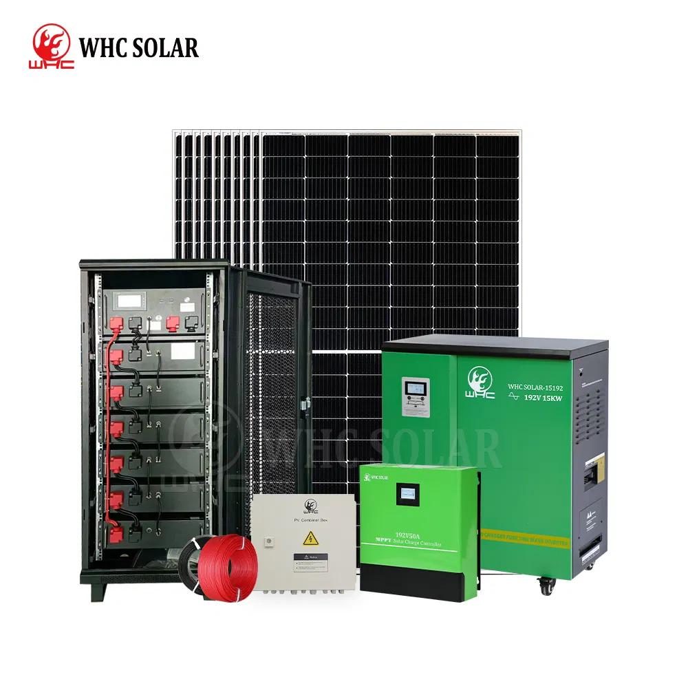 Whc 1500W 200ah 110VAC 220VAC Sistema de Energía Solar Portátil para el Hogar Fuera de la Red