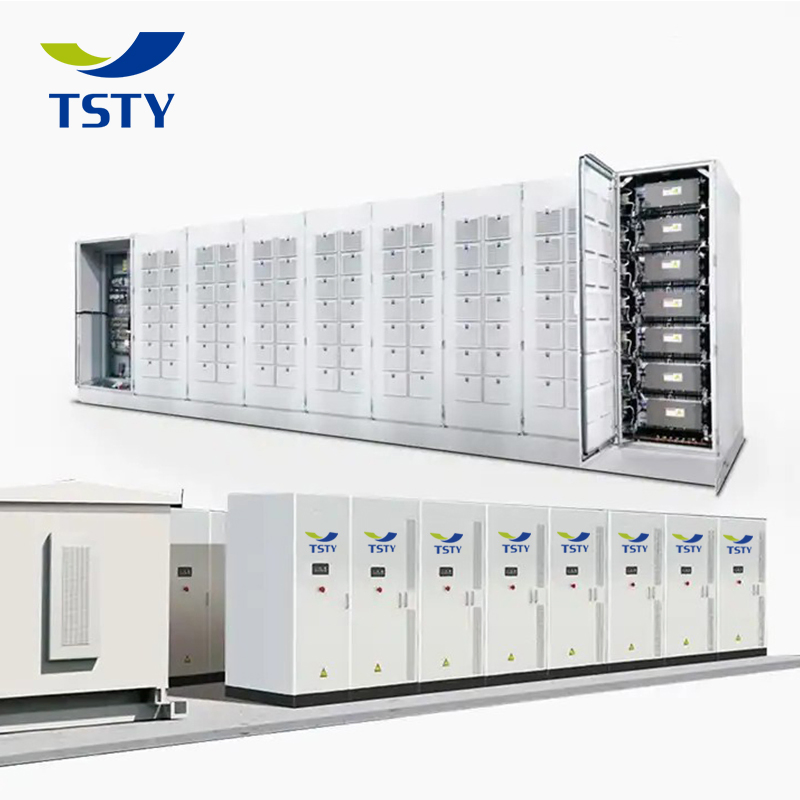 Sistema de Almacenamiento de Energía Solar Híbrido con Refrigeración Líquida Bess 323kwh Máx 5.19mwh Microred para Generador Fotovoltaico Distribuido