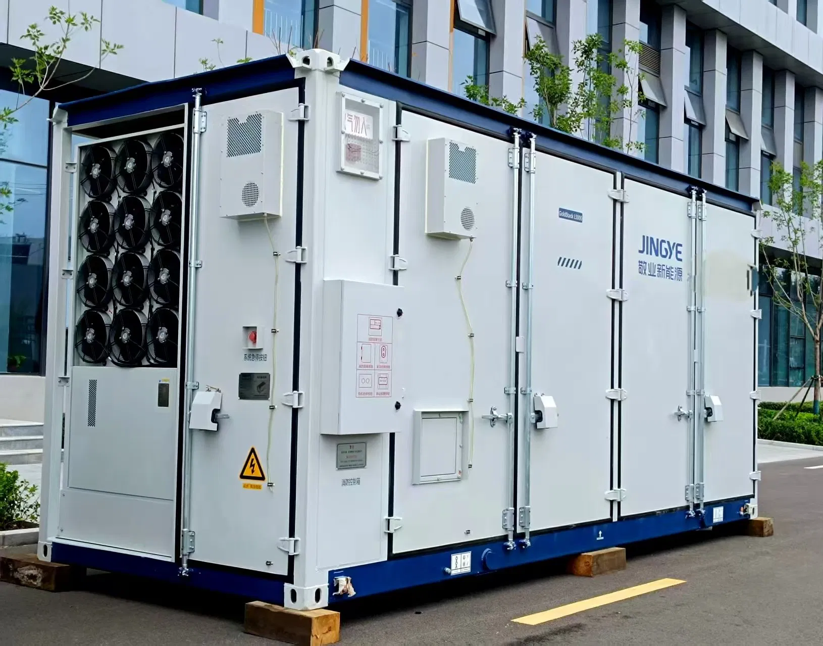 5mwh Sistema de Almacenamiento de Baterías de Microred Solar Bess Containerizada