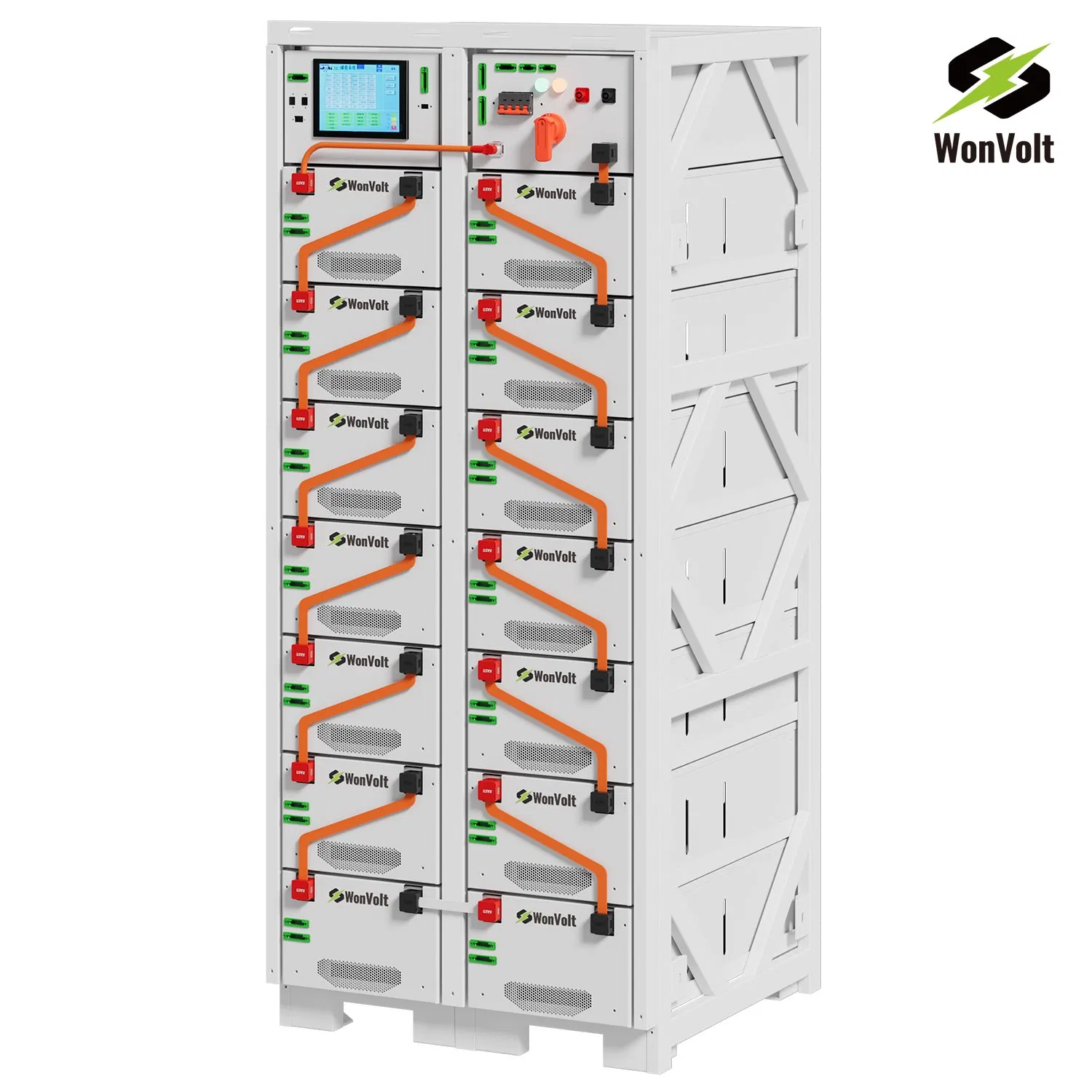 Deye 20kw 30kw 40kw 64kwh 75kwh Sistema de Energía Solar de Respaldo de Emergencia para Almacenamiento en Frío Bess