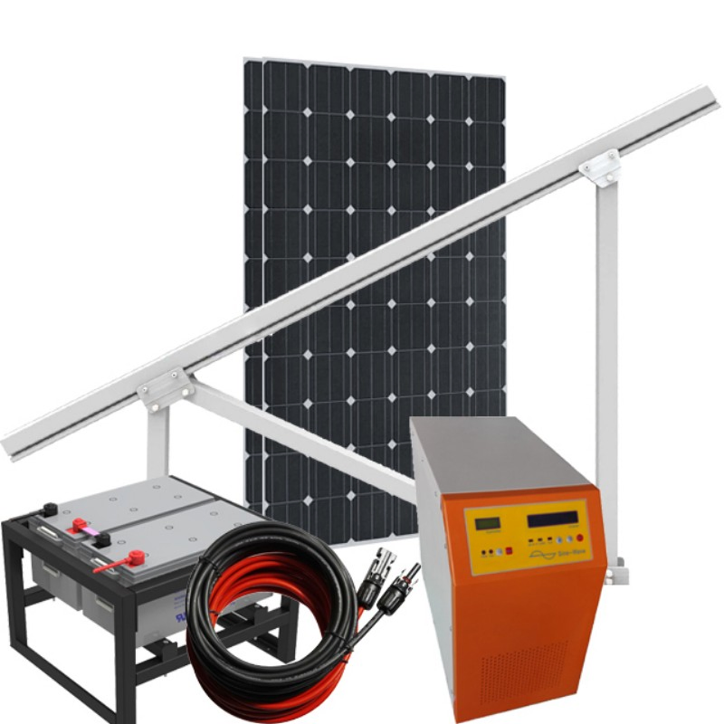 Diseño ajustable generadores solares automáticos autónomos de respaldo