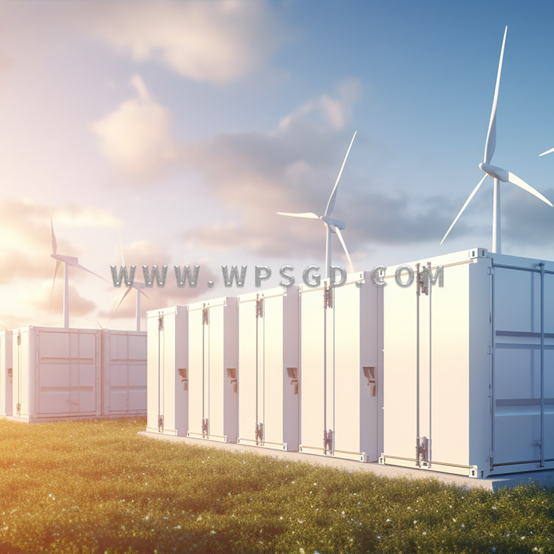 Sistema de Almacenamiento de Energía Industrial y Comercial Refrigerado por Aire Paquete de Batería de Litio de Alta Tensión Energía de Respaldo de Emergencia Gabinete Solar de Energía Renovable