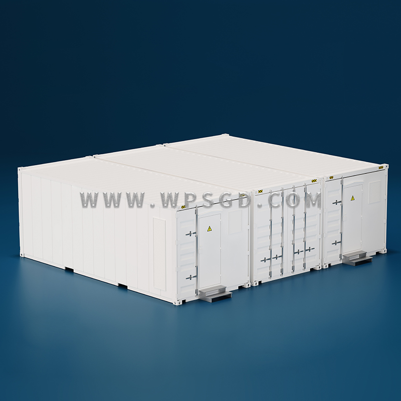 Sistema de Almacenamiento de Energía Industrial y Comercial Refrigerado por Aire Paquete de Batería de Litio de Alta Tensión Energía de Respaldo de Emergencia Gabinete Solar de Energía Renovable