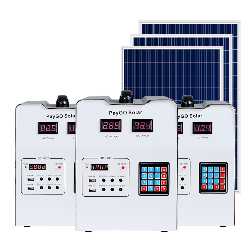 Kit de energía solar portátil para una vida sostenible fuera de la red