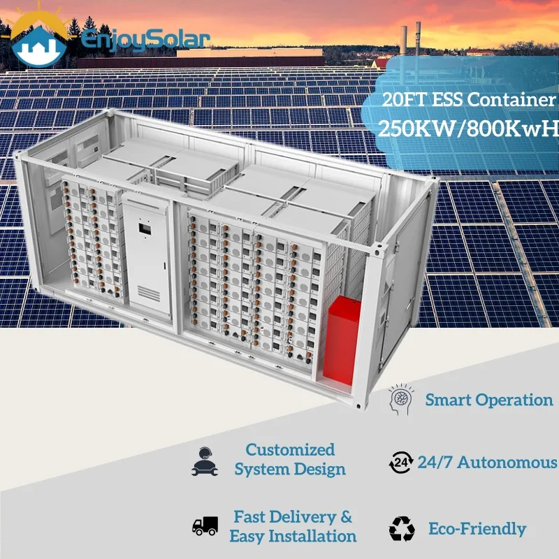 Contenedor de almacenamiento de energía comercial de gran escala