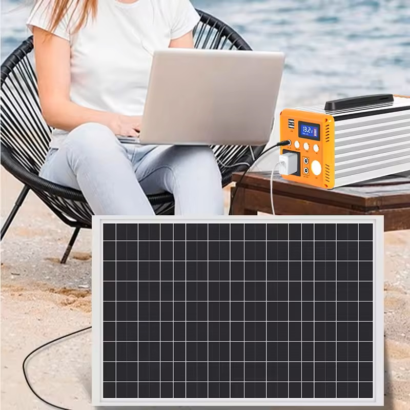 Tecnología de Alta Eficiencia de Mensajero de Luz 500W Sistema de Almacenamiento de Energía en el Hogar con Batería de Litio Solar de Emergencia por Fallo de Energía Interior