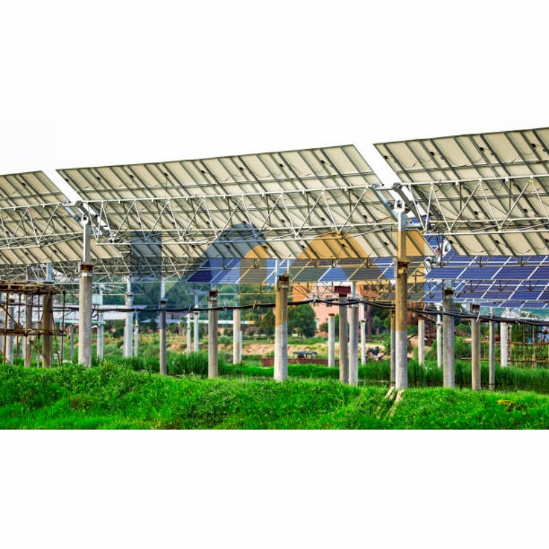 Sistema de soporte solar duradero para la eficiencia energética agrícola