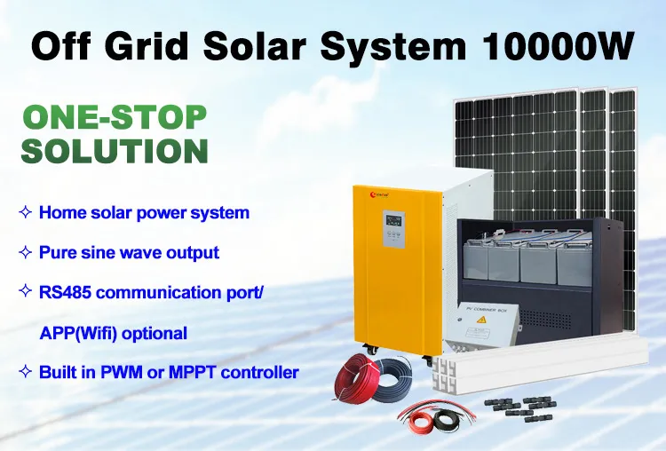 10kw Kit de la Industria Sistema de Energía Solar Off Grid Competitivo Buen Precio