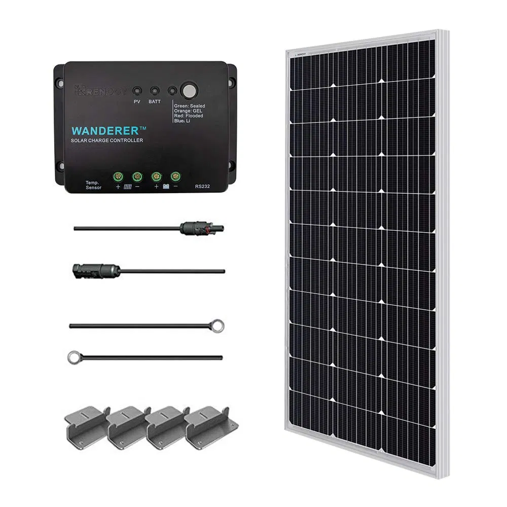 Sistema de Energía Solar para Áreas Remotas LiFePO4portable Banco de Energía
