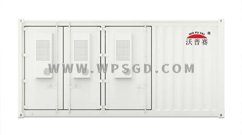 Sistema de Almacenamiento de Energía Industrial y Comercial Refrigerado por Aire Paquete de Batería de Litio de Alta Tensión Energía de Respaldo de Emergencia Gabinete Solar de Energía Renovable