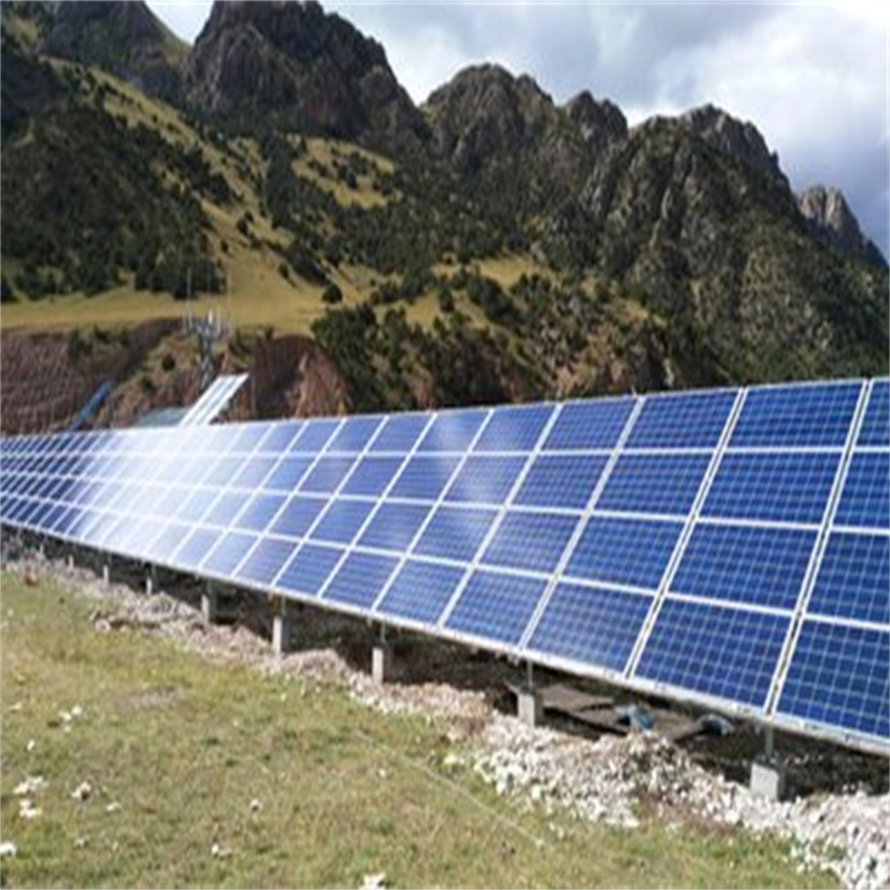 Sistema de energía solar portátil independiente de la red para iluminación y paneles solares en el hogar