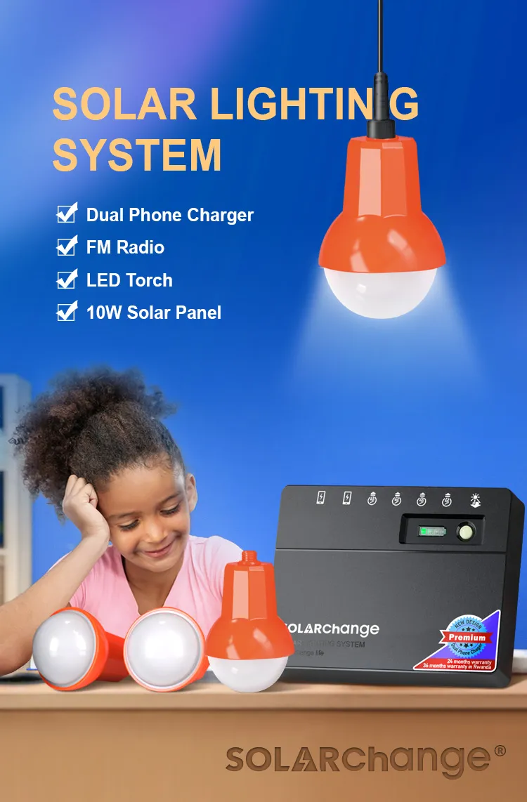 Sistema de Iluminación Solar Portátil