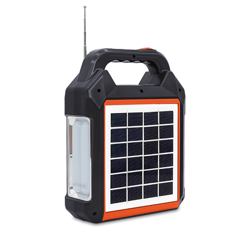 Yaye 2025 Precio de fábrica de venta caliente 100W Sistema de energía portátil recargable de emergencia solar ABS para el hogar con radio FM/música TF Speaker/USB/500PCS Stock