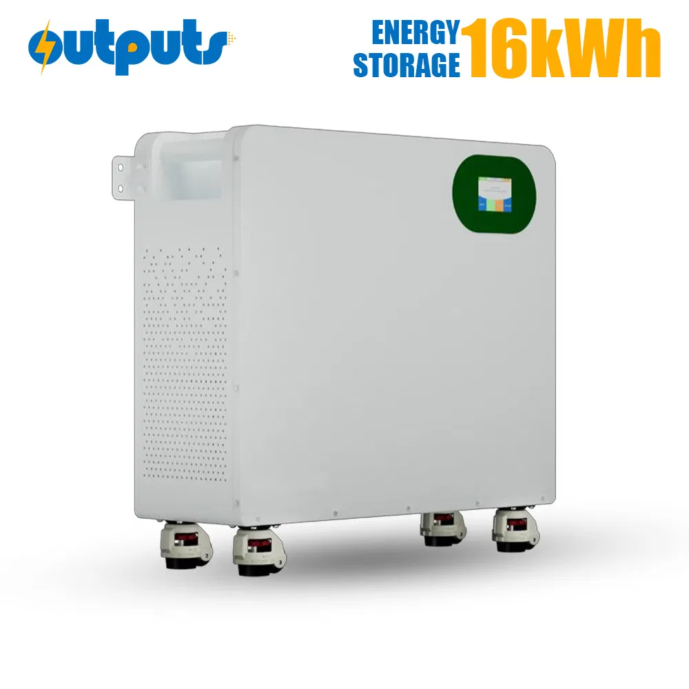 Sistema de Almacenamiento de Energía en Batería Inteligente 16kwh con Bluetooth para Respaldo Solar y Reducción de Picos