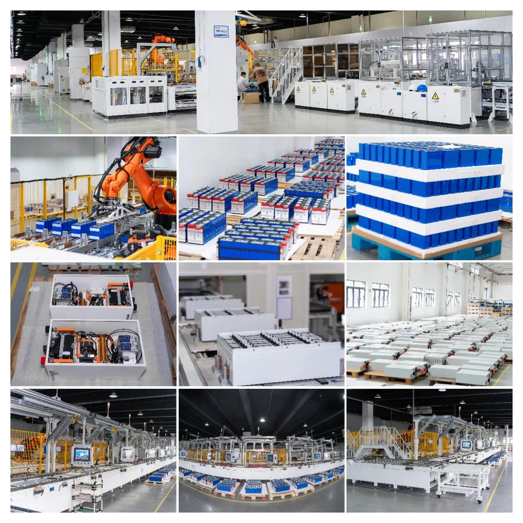 Instalaciones de nuestra fábrica de almacenamiento de energía