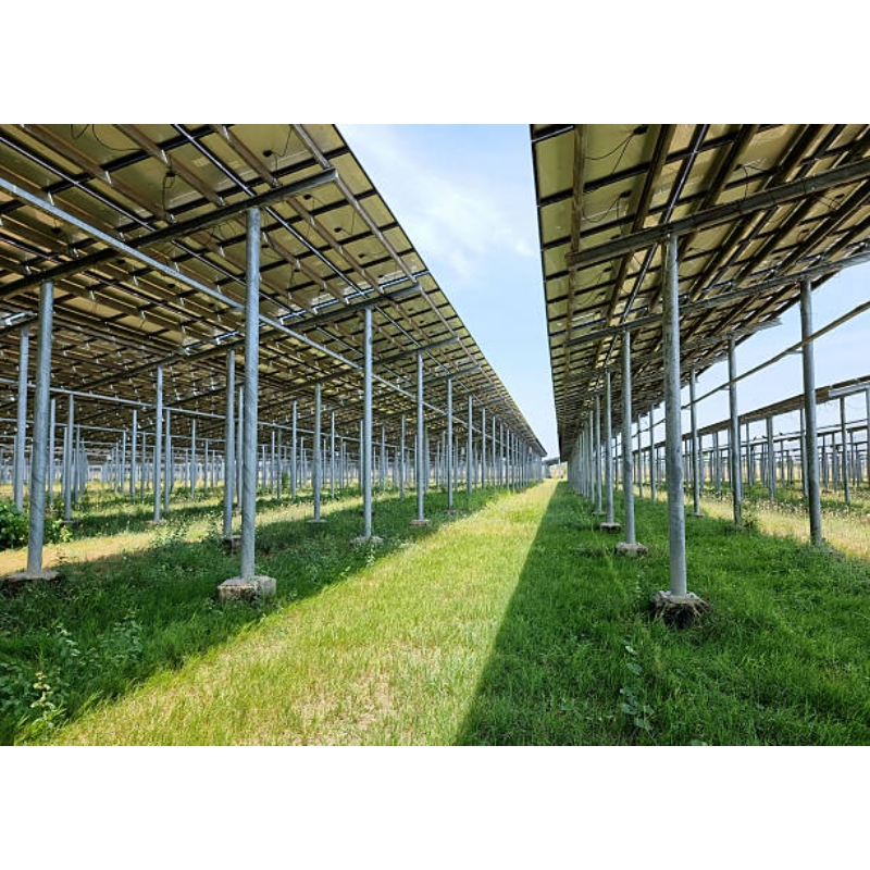 Sistema de Montaje de Paneles Solares de Alta Resistencia para Agricultura Fuera de la Red
