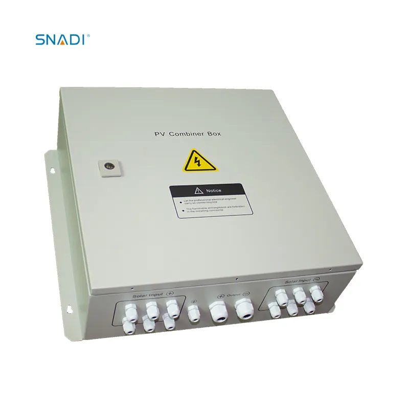 Cuadro combinador de matriz PV