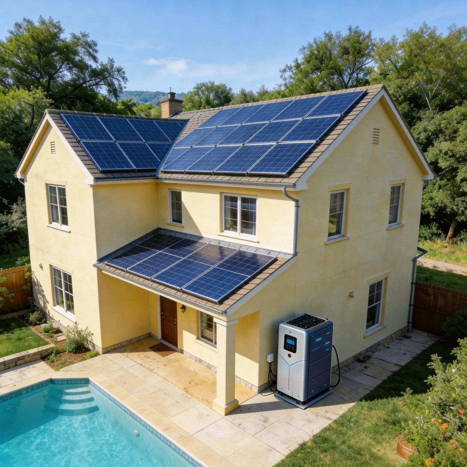 10 Sistema de Suministro de Energía Solar a Pequeña Escala para Uso Doméstico Microred Solar 30 Años de Uso