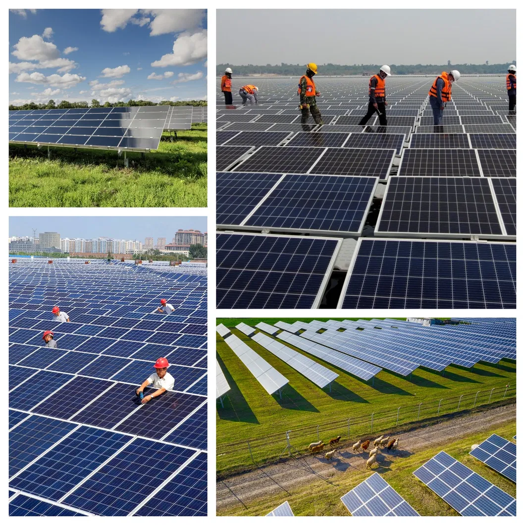 Sistema de Paneles Solares de Mejor Diseño Solar Trifásico Industrial Sistema de Energía Solar Fuera de la Red 40 Kw