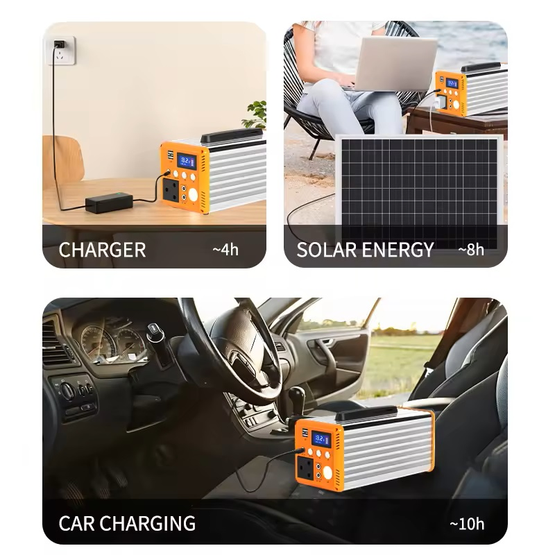 Tecnología de Alta Eficiencia de Mensajero de Luz 500W Sistema de Almacenamiento de Energía en el Hogar con Batería de Litio Solar de Emergencia por Fallo de Energía Interior