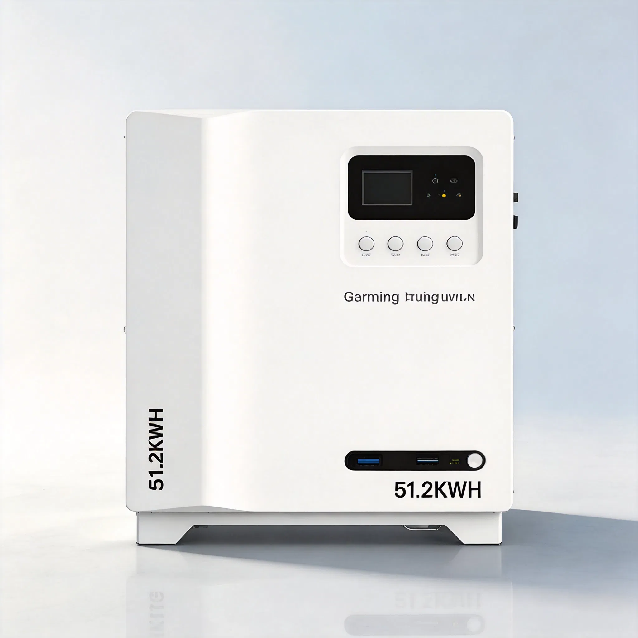Sistema de Energía Solar Fuera de la Red 51.2V LiFePO4 Batería 5.5kw Inversor Híbrido para Uso en el Hogar y Respaldo de Emergencia
