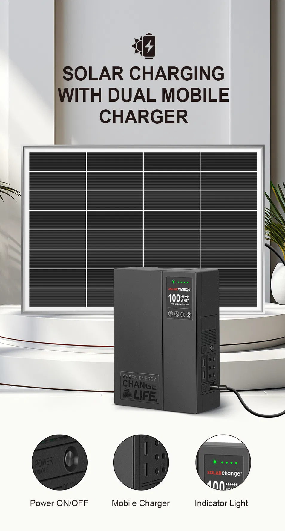 Uso del Kit Solar de Hogar