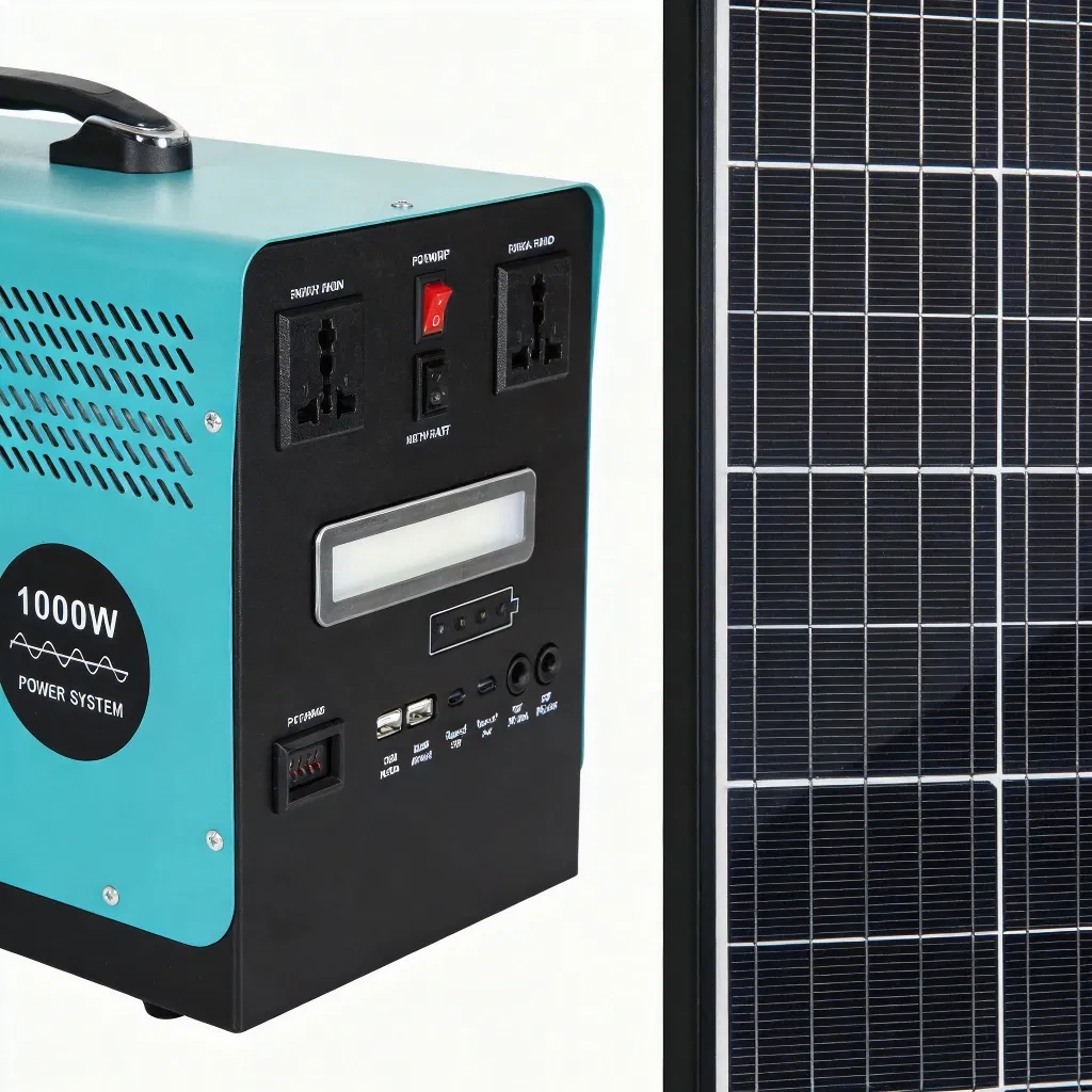 Sistema de energía solar de alta eficiencia con aislamiento a prueba de cortocircuitos y ahorro energético