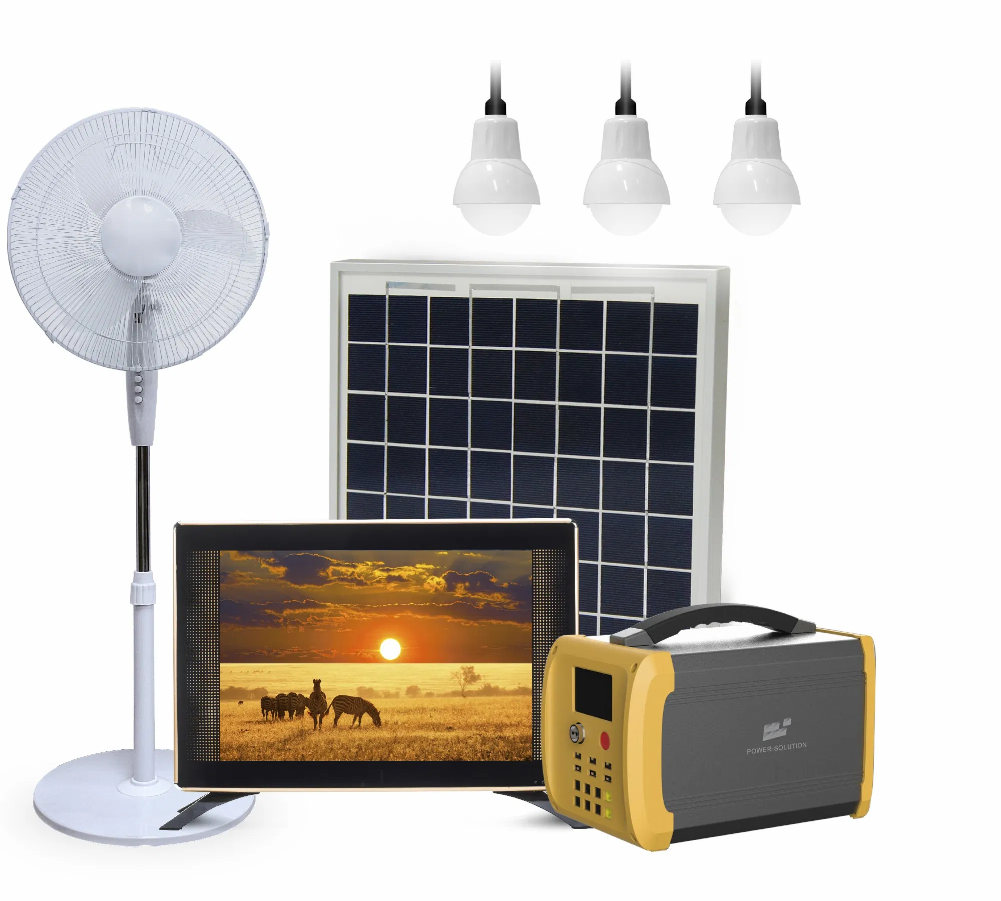 Montaje de aluminio para sistemas de microred solar y hogares residenciales