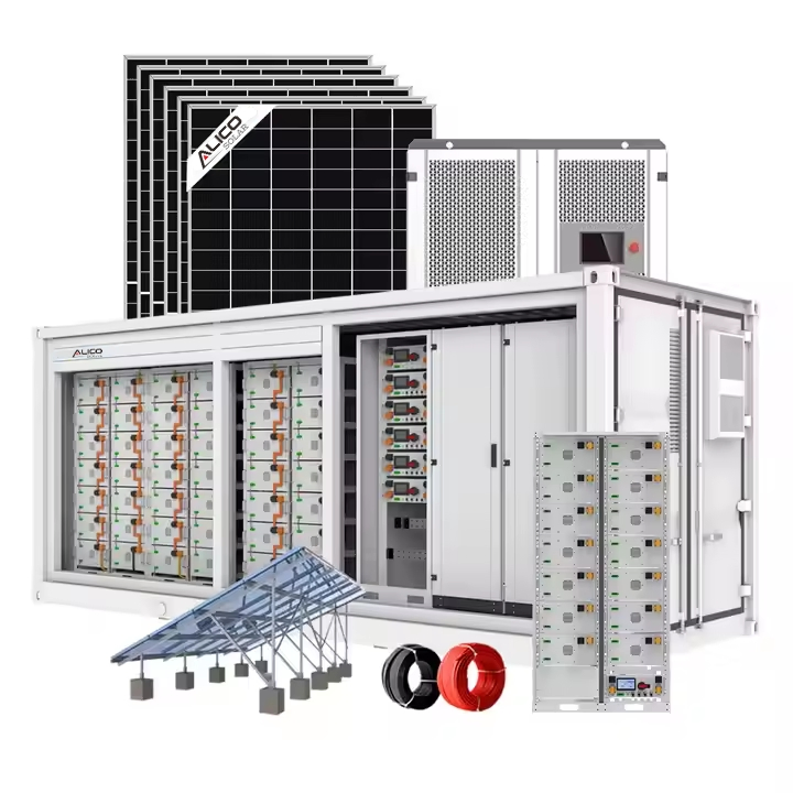 10kw Sistema de Energía Solar Fotovoltaica Híbrido en Red 10kVA con Módulo de Panel Solar Fotovoltaico LiFePO4 Almacenamiento de Energía con Batería de Iones de Litio Inversor de Red Solar