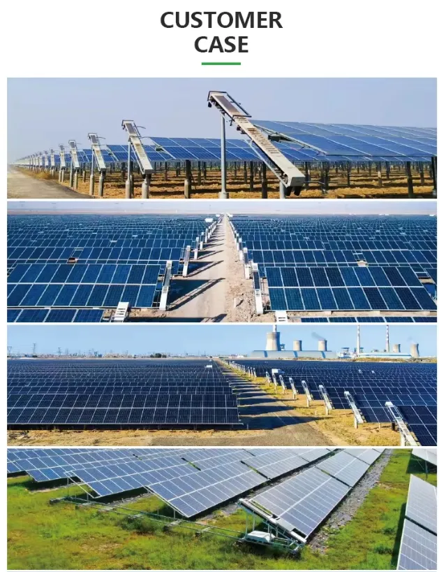 Accesorios del robot limpiador de paneles fotovoltaicos