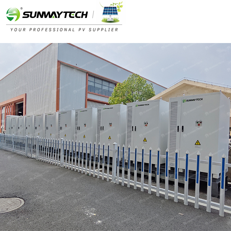 100kw LiFePO4 Sistema de Almacenamiento de Energía Solar Industrial Fuera de la Red Contenedor Hotel Baterías