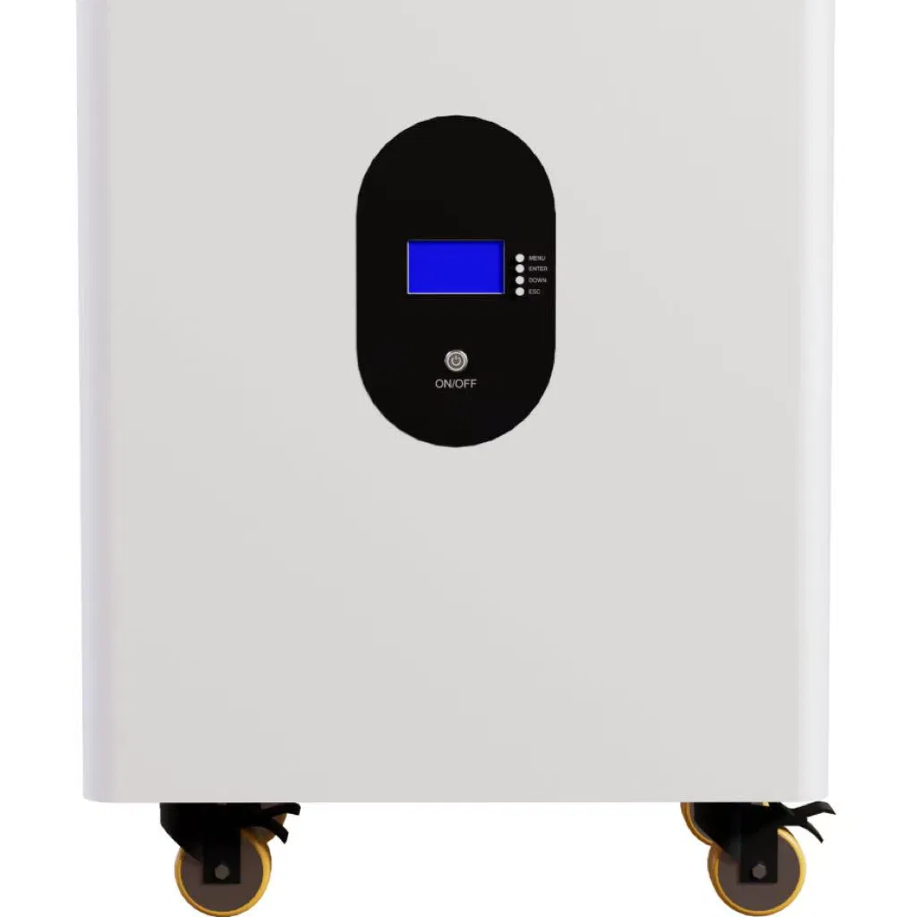 LiFePO4 Sistema de Almacenamiento de Energía en Batería Batería Sobre Ruedas 51.2V Adecuado para Suministro de Energía Solar Residencial Fuera de la Red