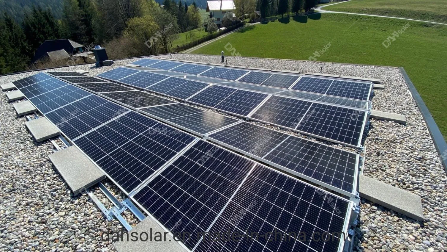 Dah Solar fuera de la red 5000W Kit Solar para el Hogar 5000 Kit de Vatios Energía Solar Residencial